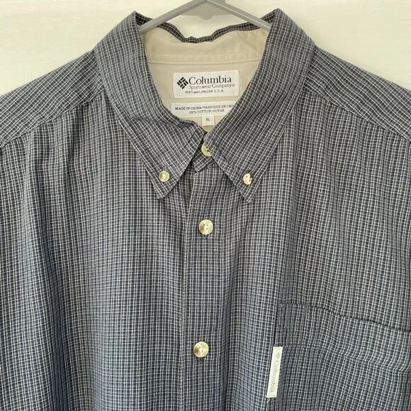 2 Men's COLUMBIA LS Button Down Shirts XL - Picture 3 of 8